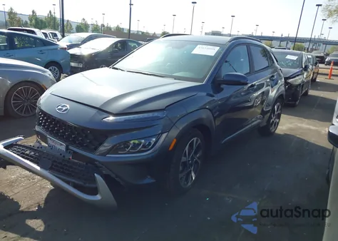 2022 Hyundai Kona Limited z USA, uszkodzony, nr VIN KM8K53A33NU838085